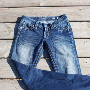 Miss Me Blue Bling Jeans